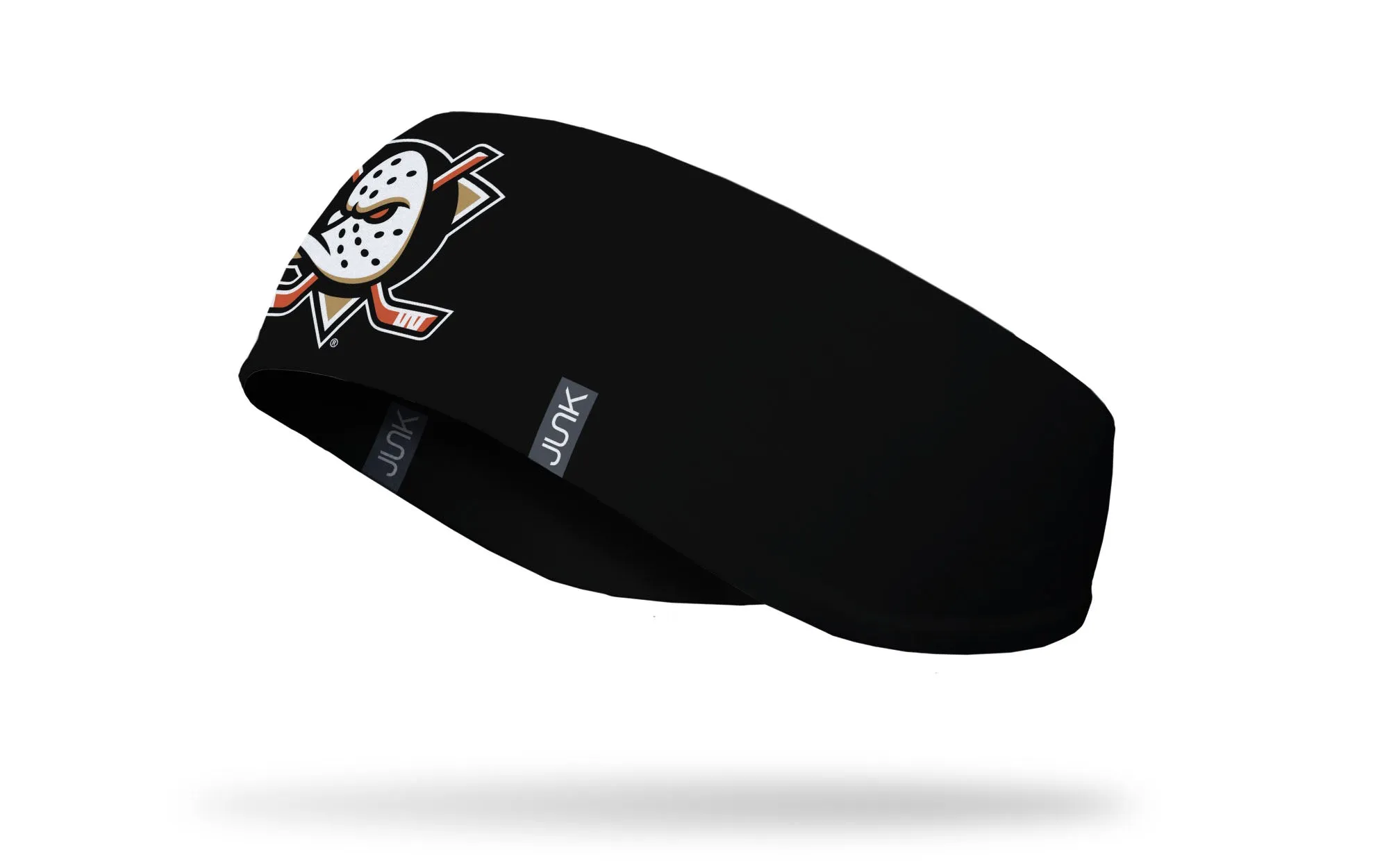 Anaheim Ducks: Logo Black Ear Warmer sold by JUNK Brands