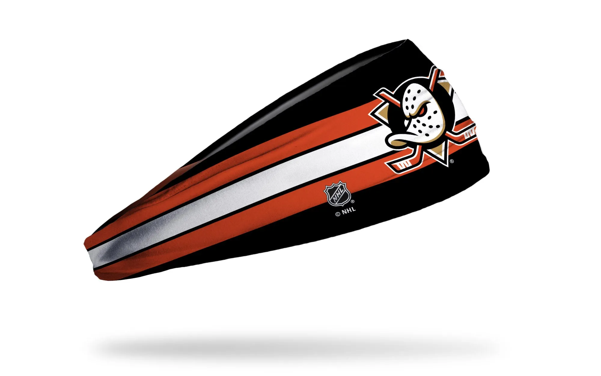 Anaheim Ducks: Stripe Big Bang Lite Headband sold by JUNK Brands product image thumbnail 2