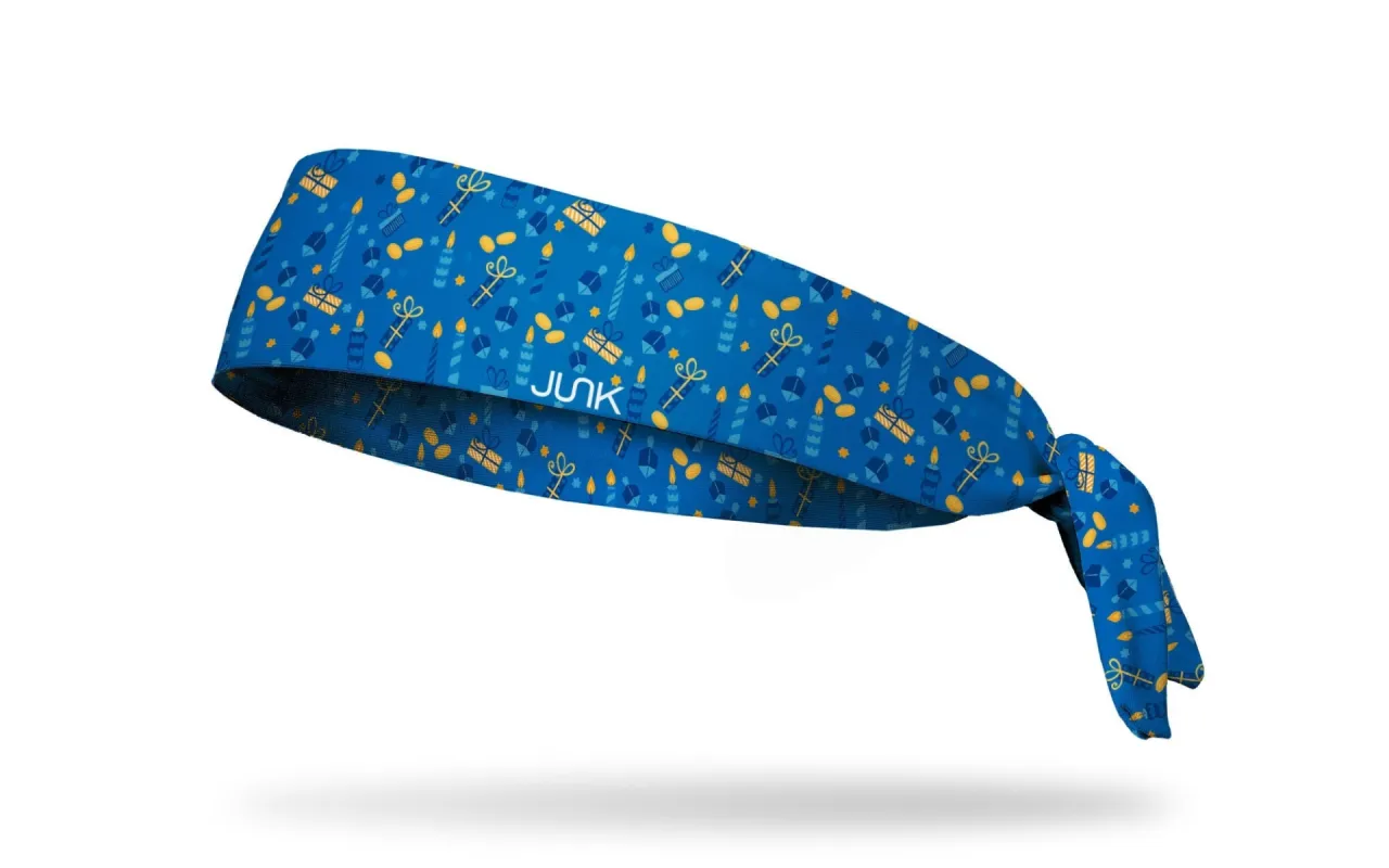 Eight Nights Tie Headband sold by JUNK Brands