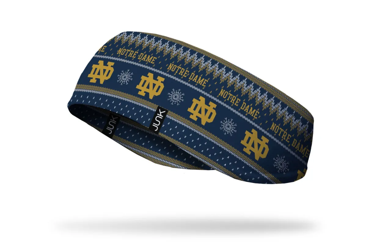 University of Notre Dame: Winter Break Ear Warmer sold by JUNK Brands
