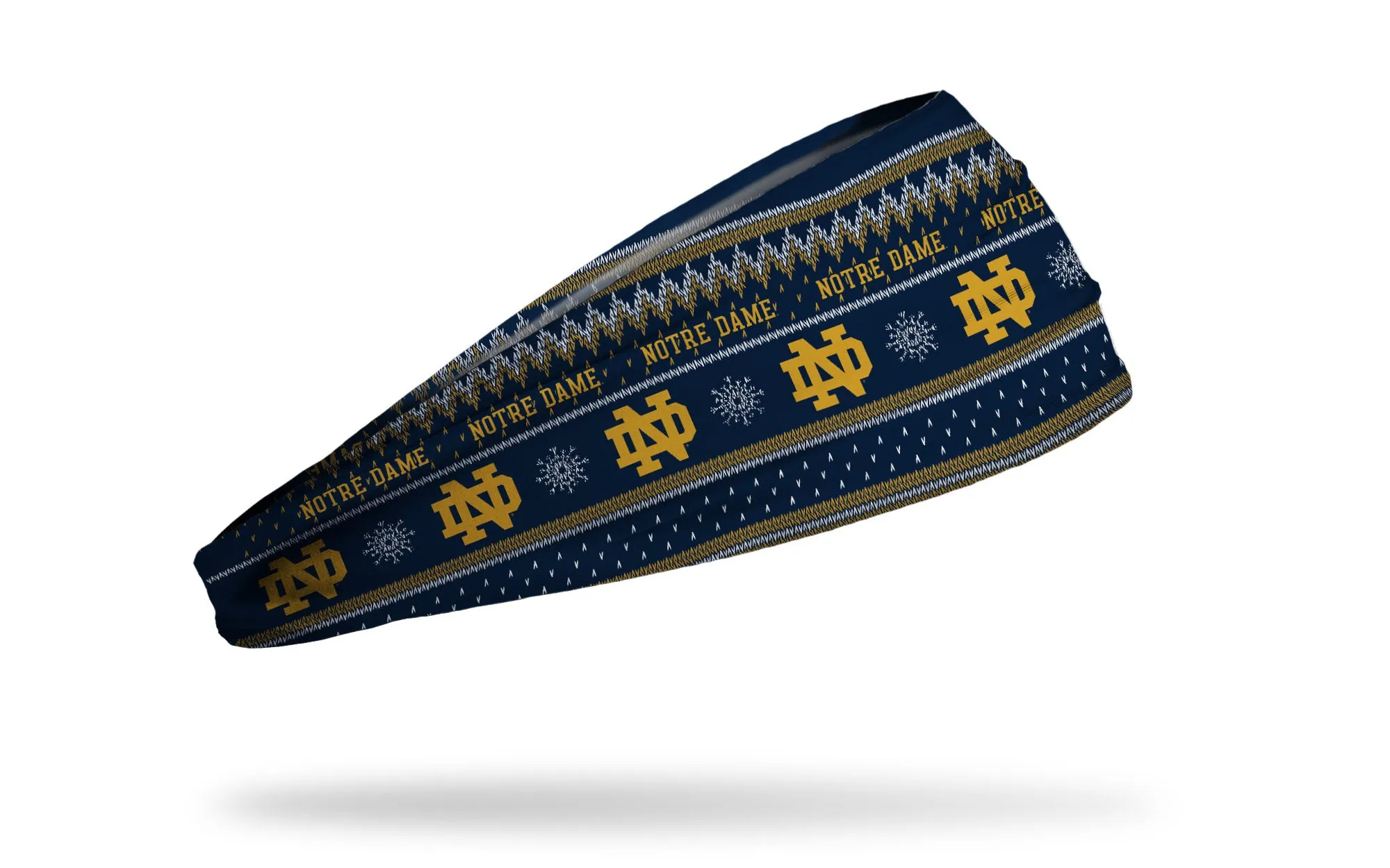 University of Notre Dame: Winter Break Big Bang Lite Headband sold by JUNK Brands product image thumbnail 2