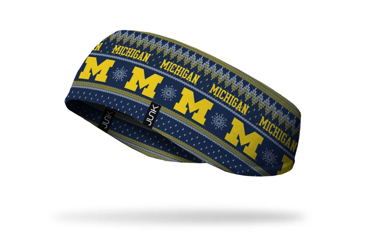 University of Michigan: Winter Break Ear Warmer sold by JUNK Brands