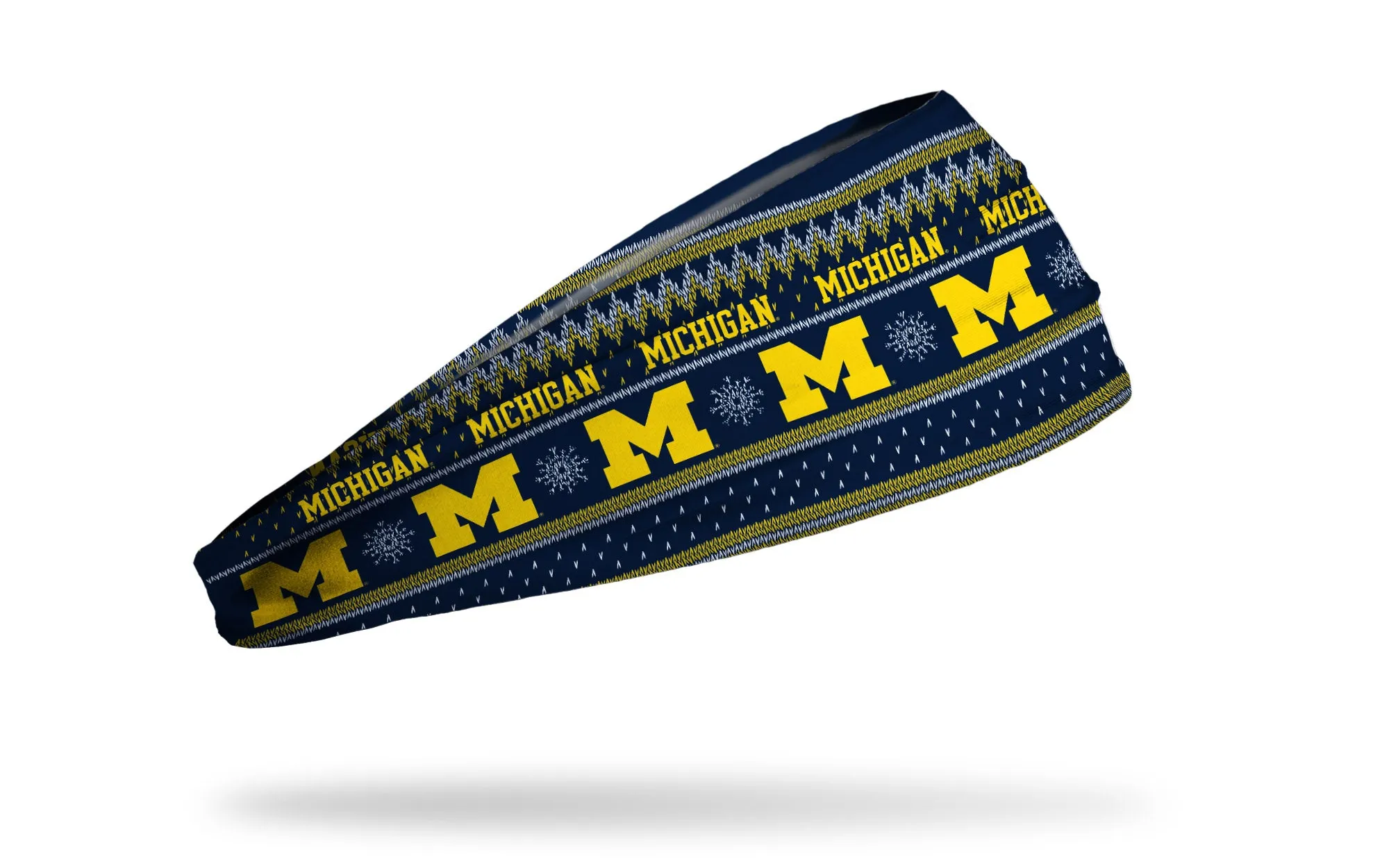 University of Michigan: Winter Break Big Bang Lite Headband sold by JUNK Brands product image thumbnail 2