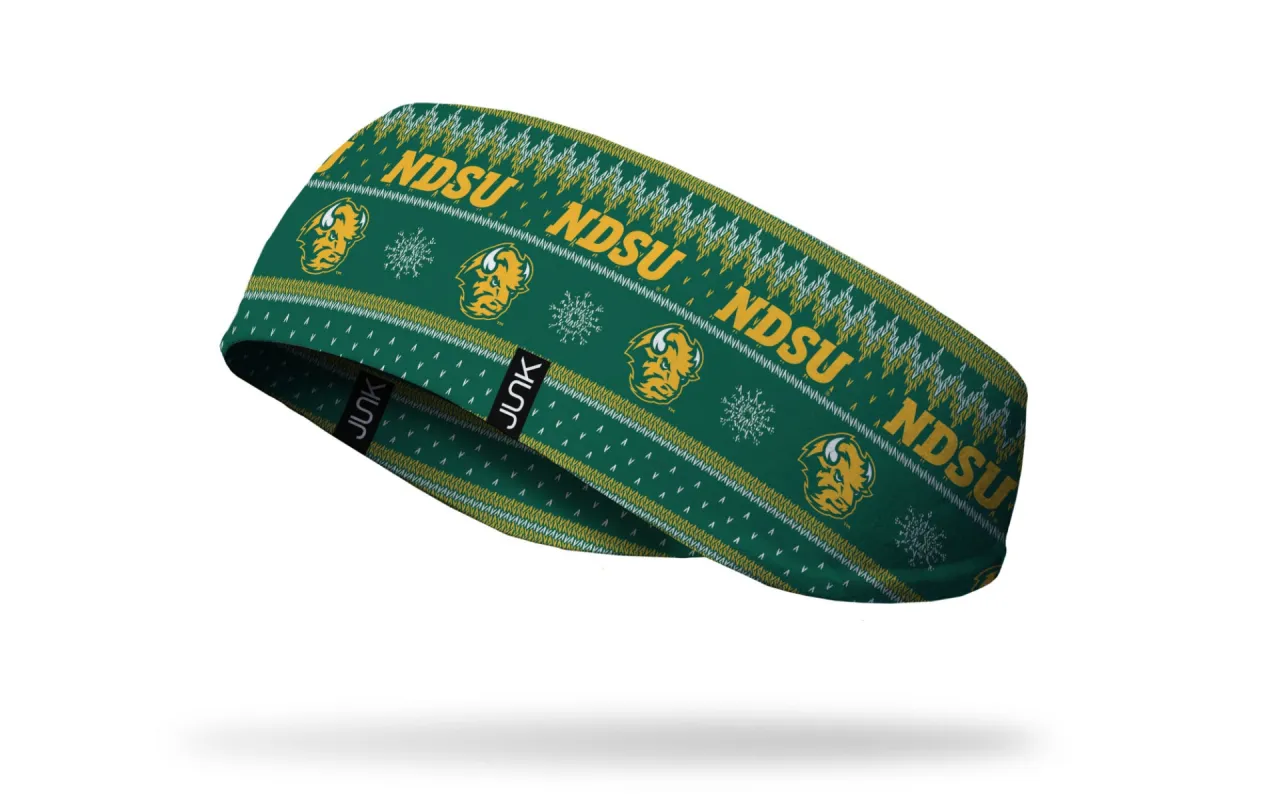 North Dakota State University: Winter Break Ear Warmer sold by JUNK Brands