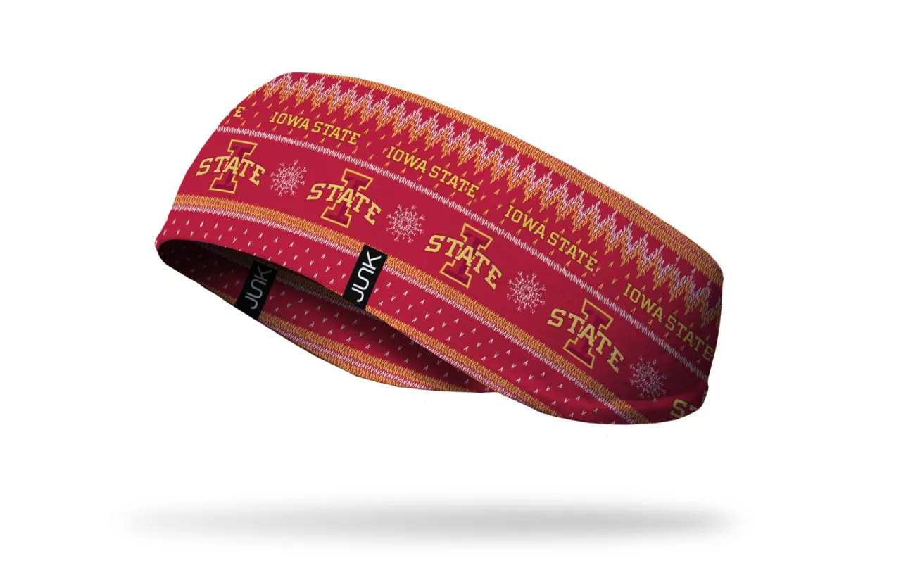 Iowa State University: Winter Break Ear Warmer sold by JUNK Brands