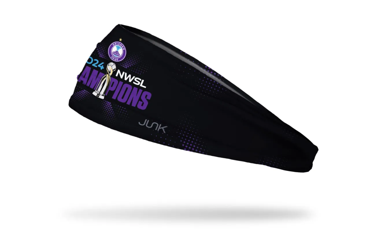 Orlando Pride: Champions Cup Big Bang Lite Headband sold by JUNK Brands