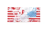 Lone Star Catching: USA Flag Big Bang Lite Headband sold by JUNK Brands