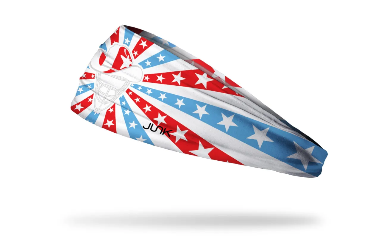 Lone Star Catching: Star Spangled Big Bang Lite Headband sold by JUNK Brands