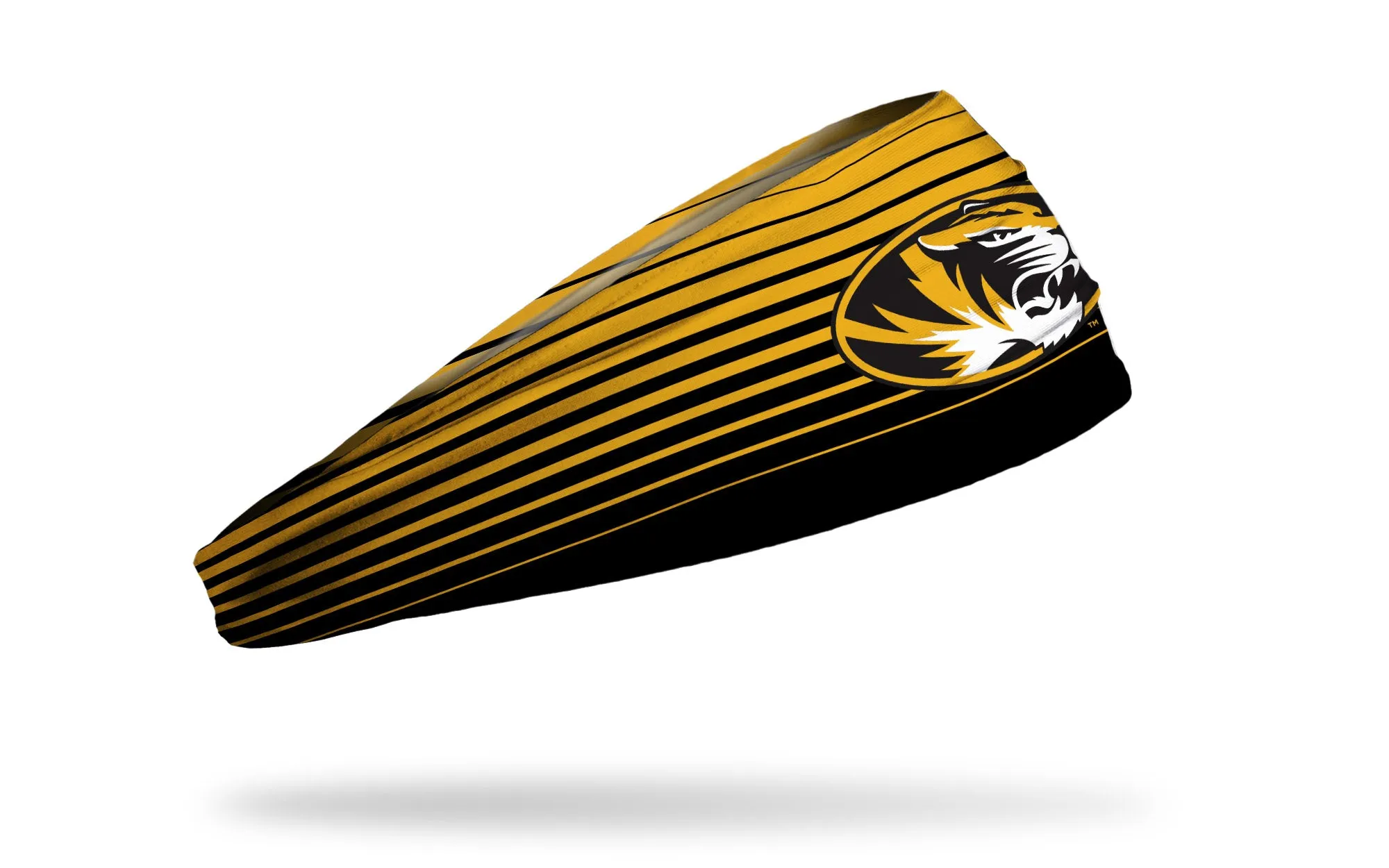 University of Missouri: Gradient Stripe Big Bang Lite Headband sold by JUNK Brands product image thumbnail 2