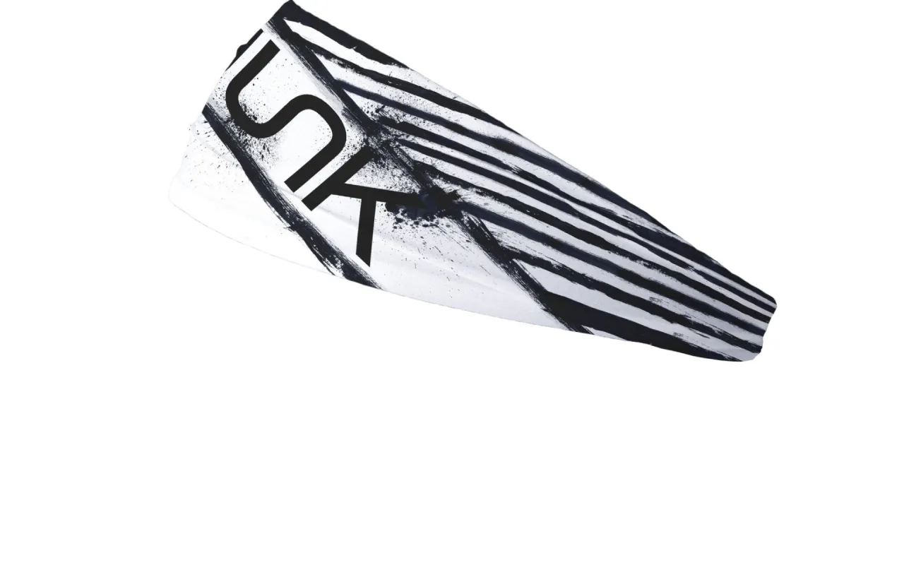 Crunk Junk White Headband sold by JUNK Brands