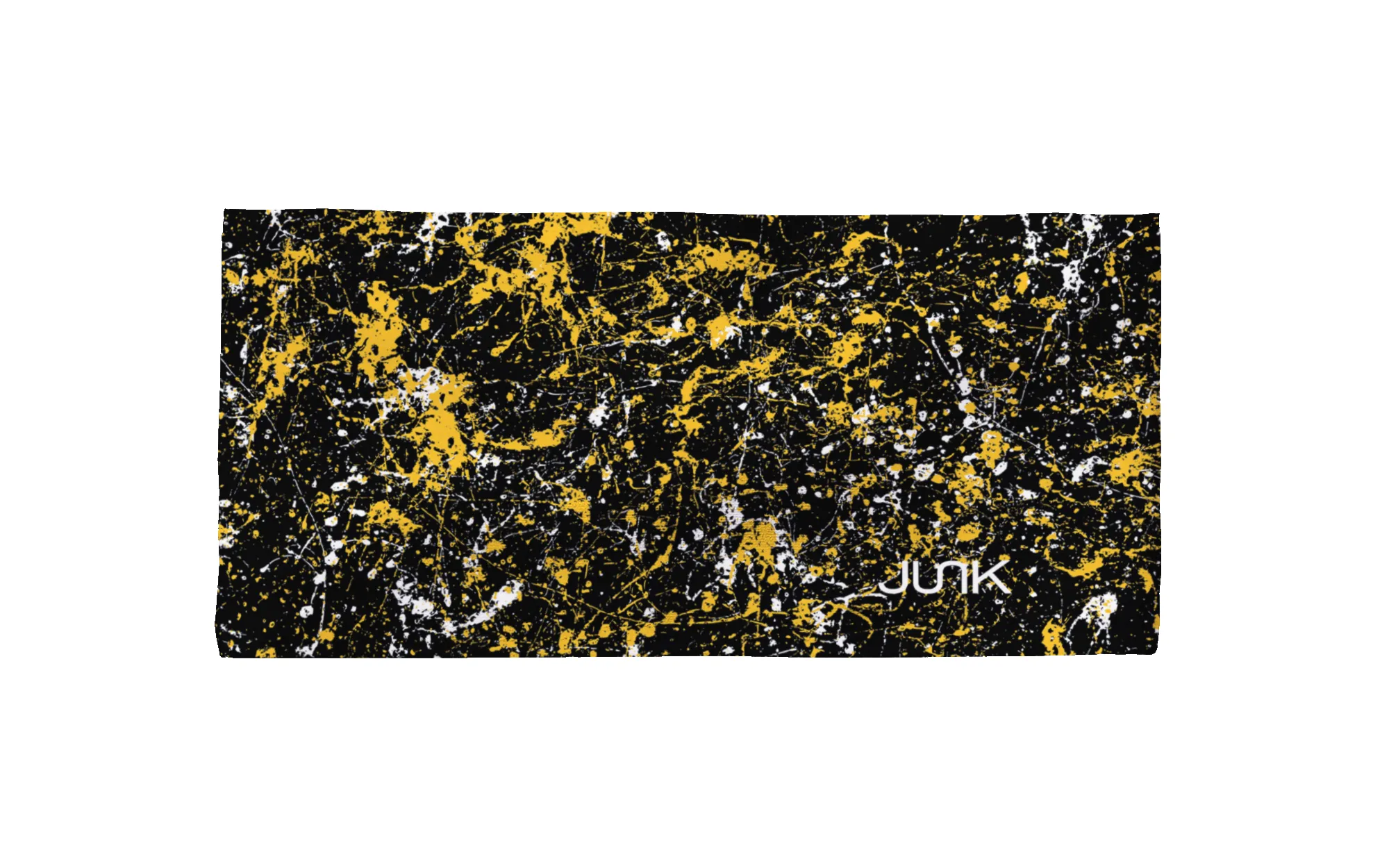 Black Gold White Splatter Big Bang Lite Headband sold by JUNK Brands product image thumbnail 3