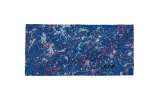 Blue Gray Red Splatter Big Bang Lite Headband sold by JUNK Brands
