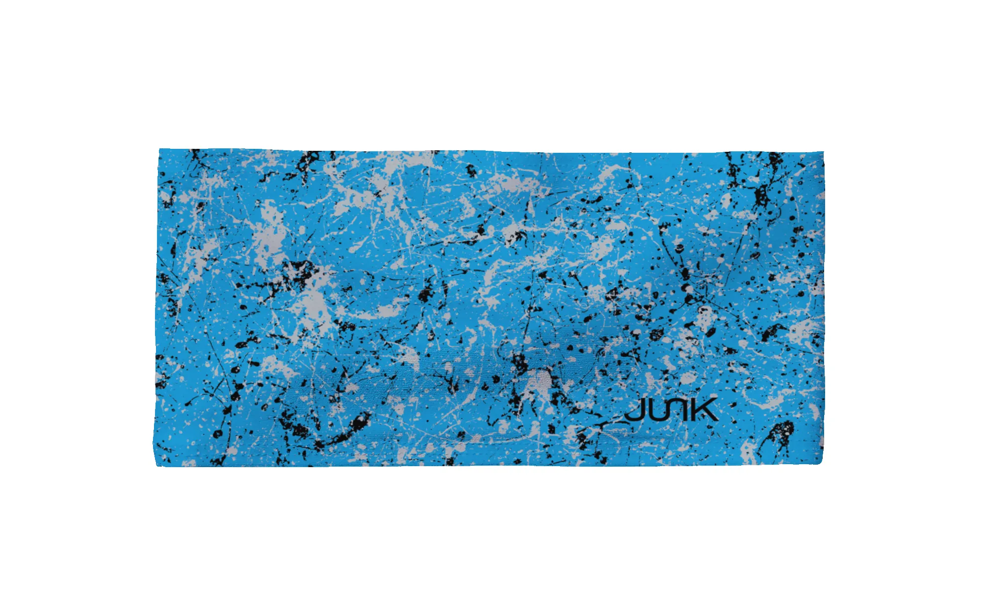 Black Silver Blue Splatter Big Bang Lite Headband sold by JUNK Brands product image thumbnail 3