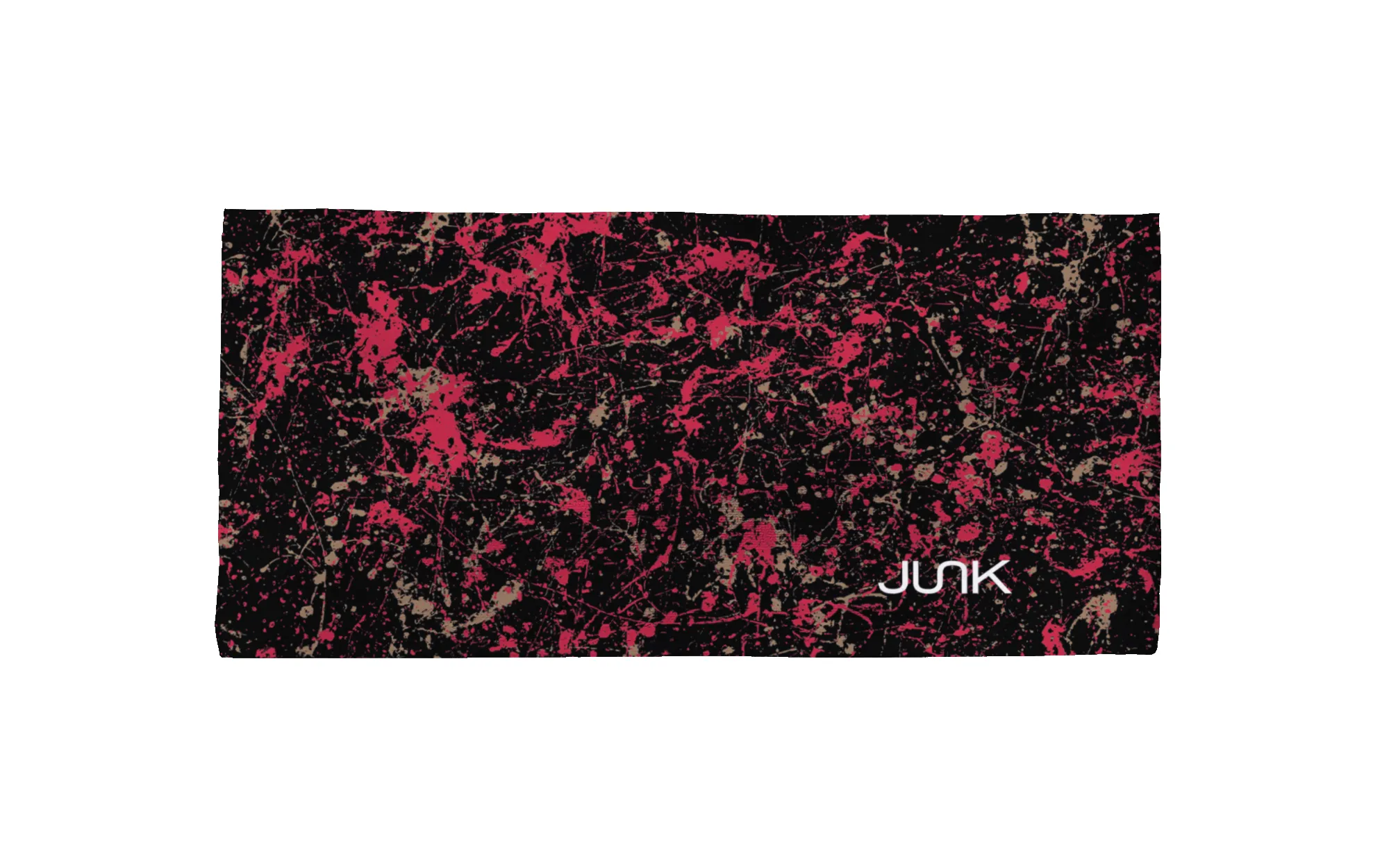 Black Red Gold Splatter Big Bang Lite Headband sold by JUNK Brands product image thumbnail 3
