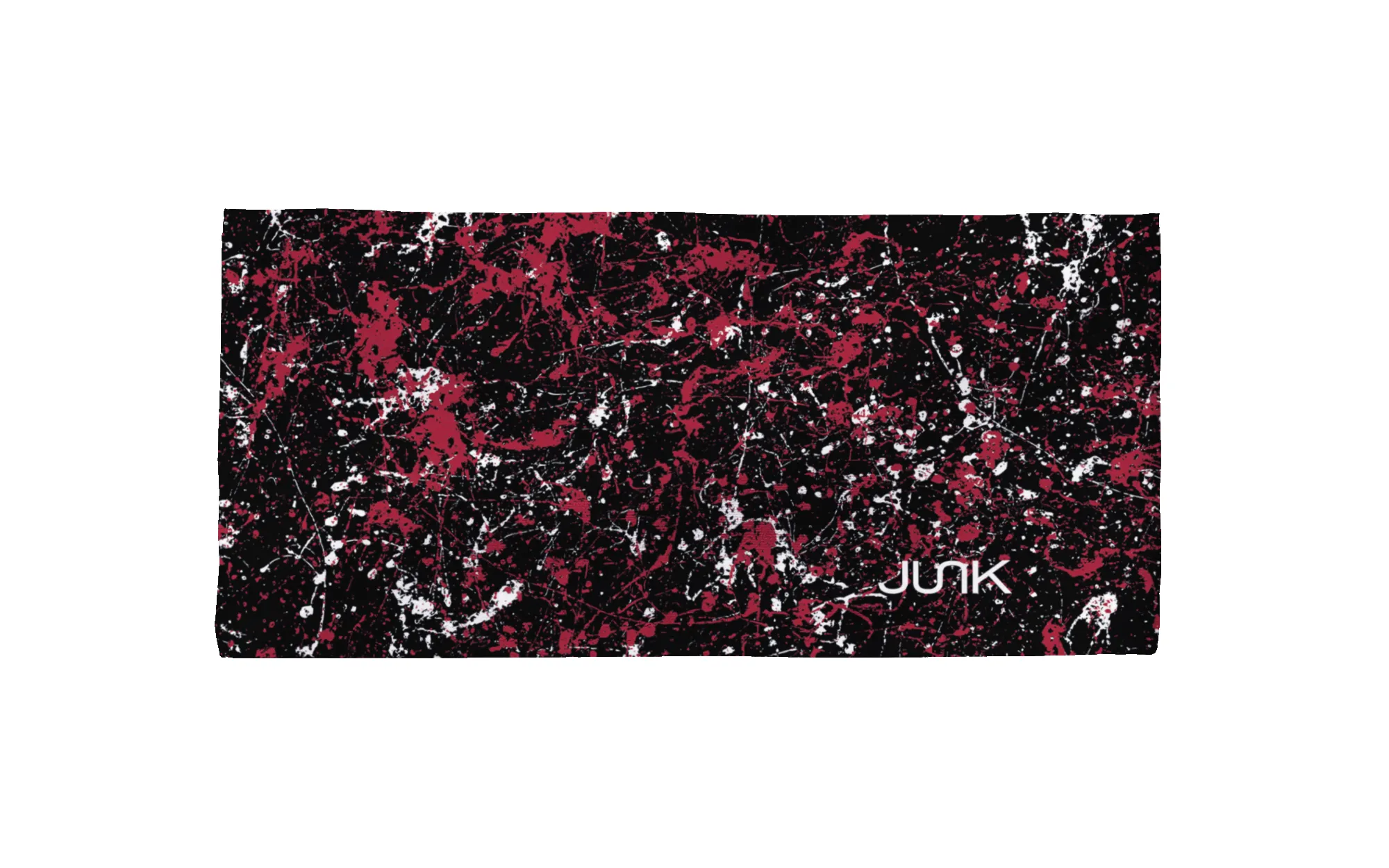 Cardinal Red Black Splatter Big Bang Lite Headband sold by JUNK Brands product image thumbnail 3