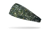 Dark Green White Splatter Big Bang Lite Headband sold by JUNK Brands
