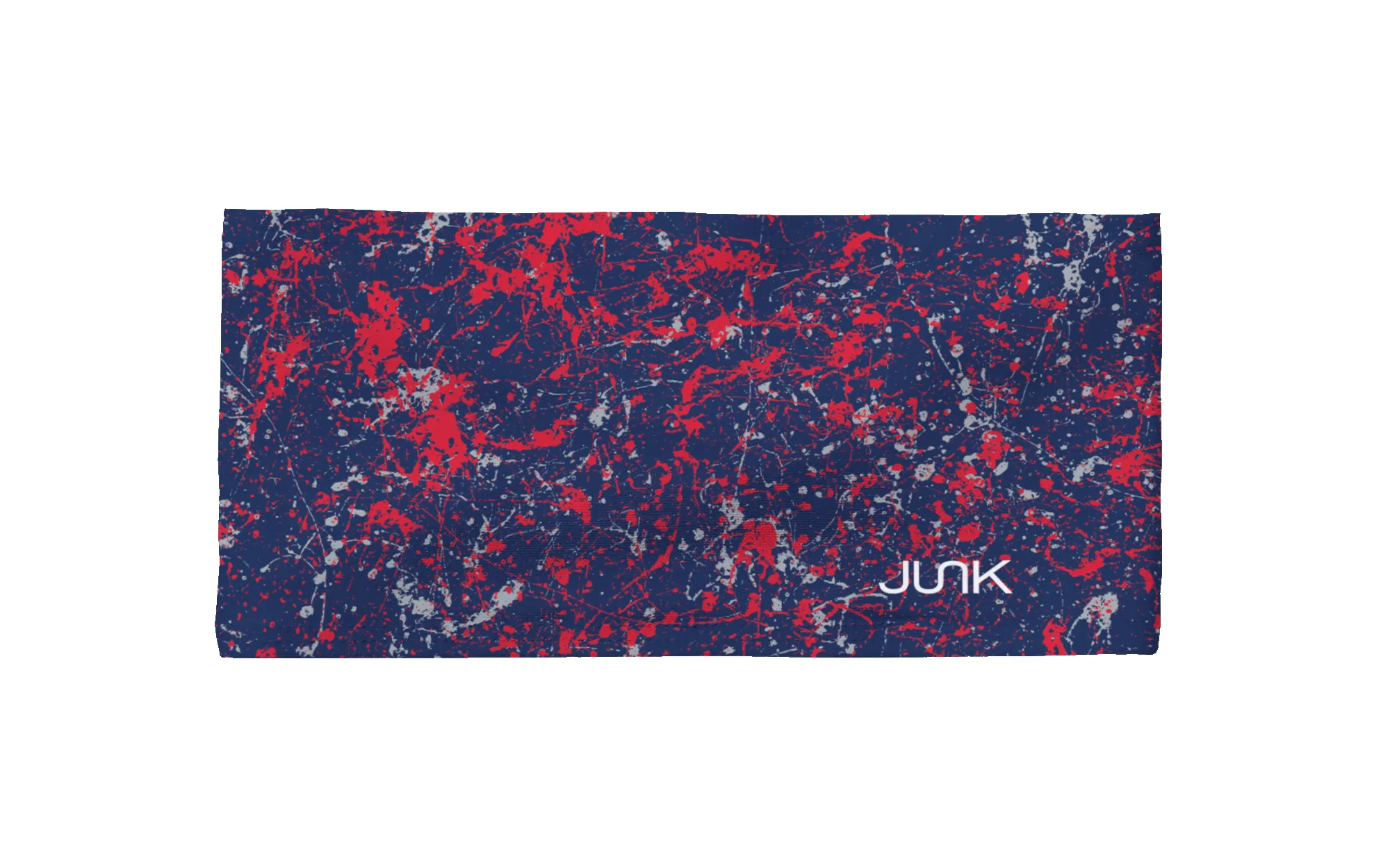 Nautical Blue Red Splatter Big Bang Lite Headband sold by JUNK Brands product image thumbnail 3