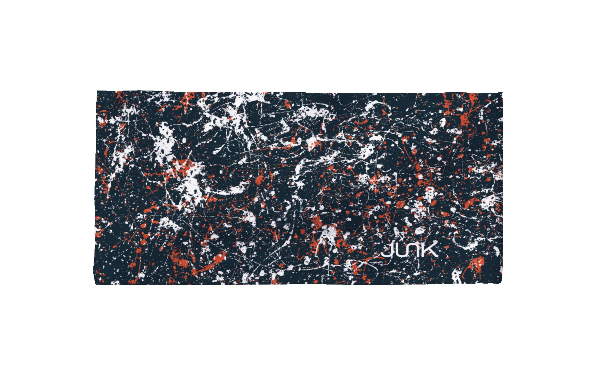 Navy Burnt Orange Splatter Big Bang Lite Headband sold by JUNK Brands product image thumbnail 3
