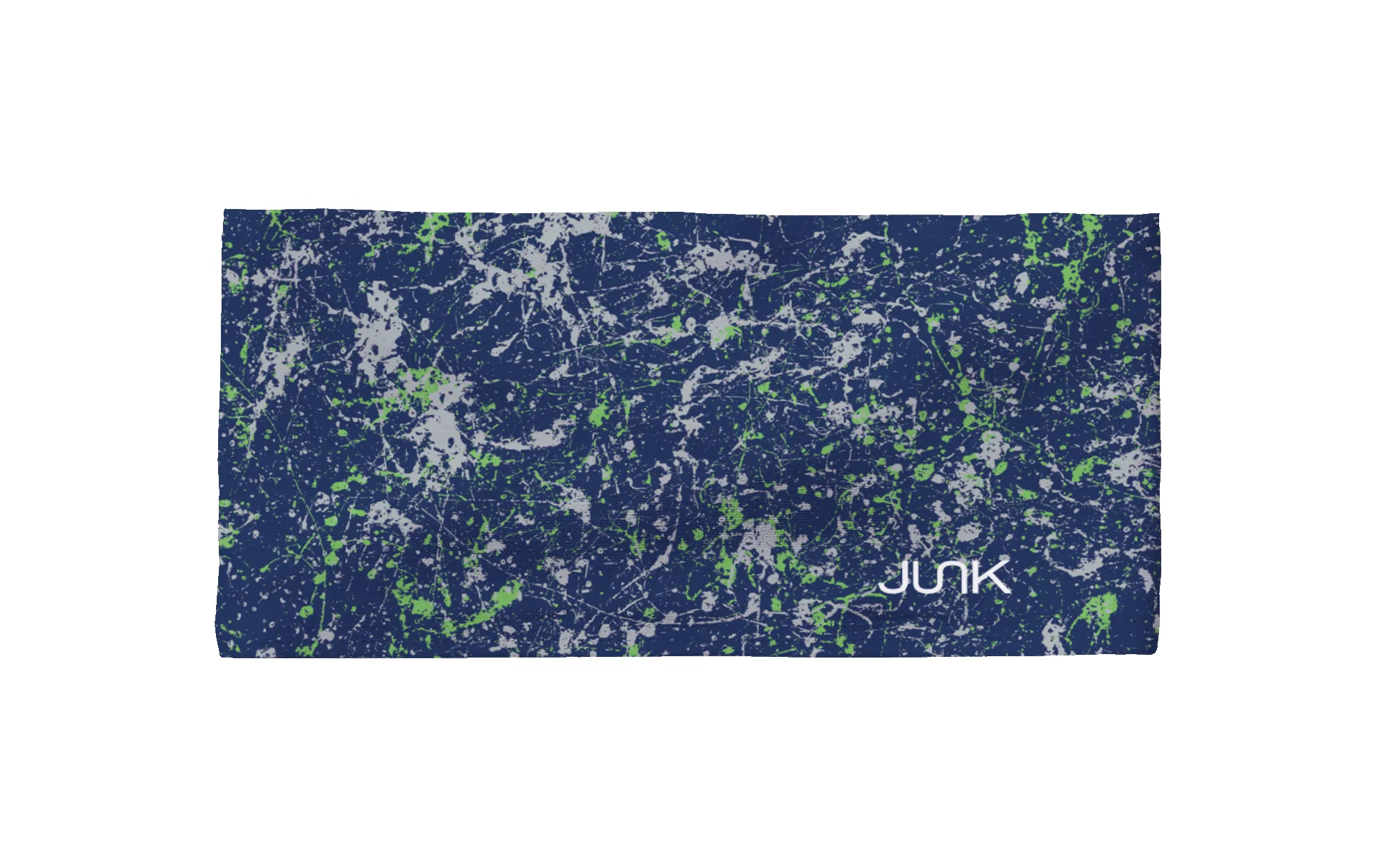 Navy Action Green Splatter Big Bang Lite Headband sold by JUNK Brands product image thumbnail 3
