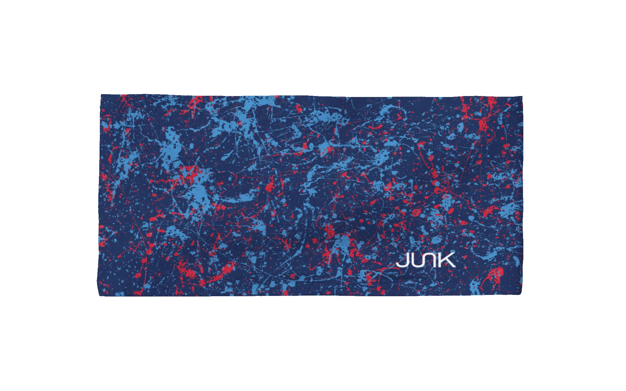 Navy Red Blue Splatter Big Bang Lite Headband sold by JUNK Brands product image thumbnail 3
