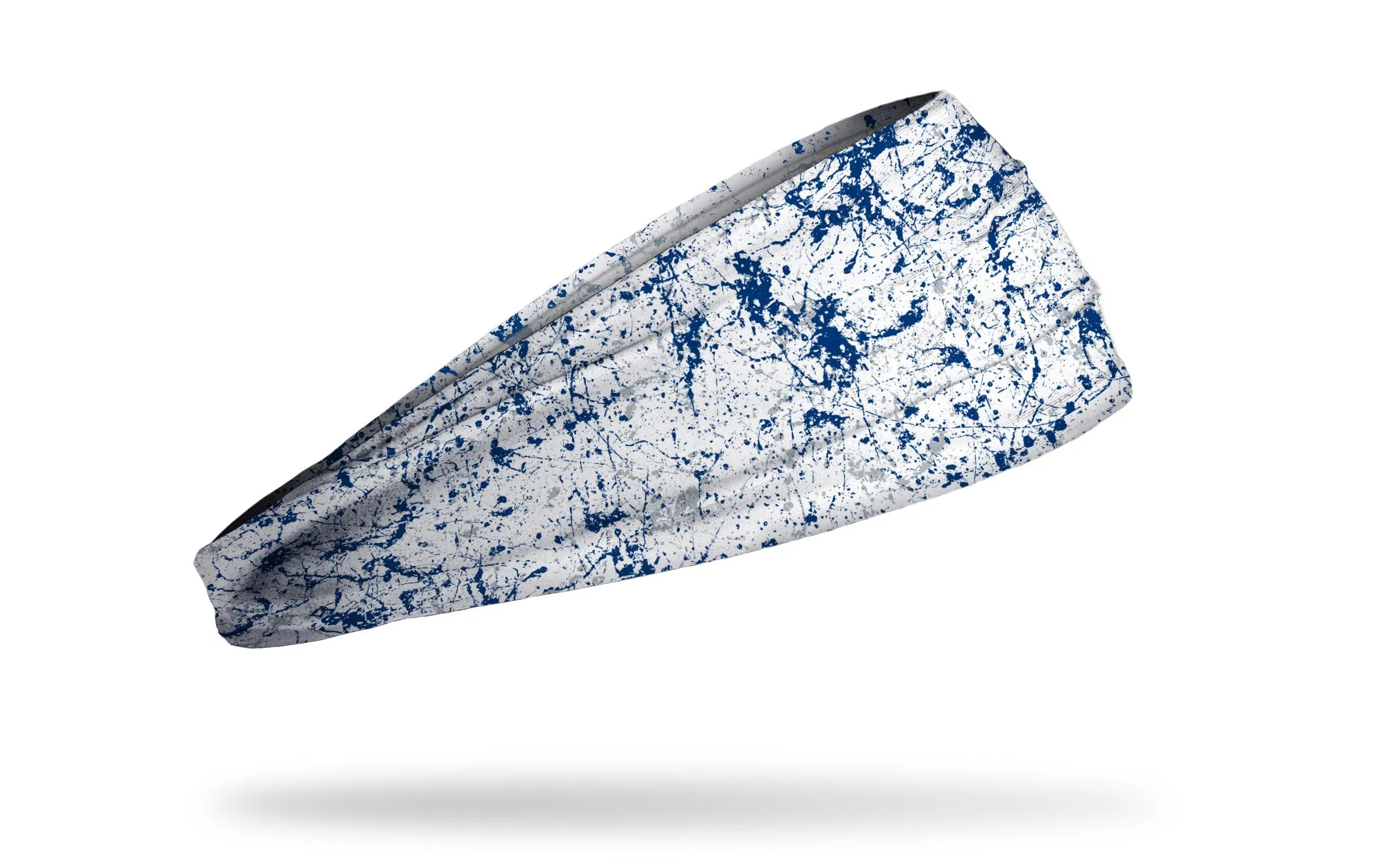 Speed Blue White Splatter Big Bang Lite Headband sold by JUNK Brands product image thumbnail 2