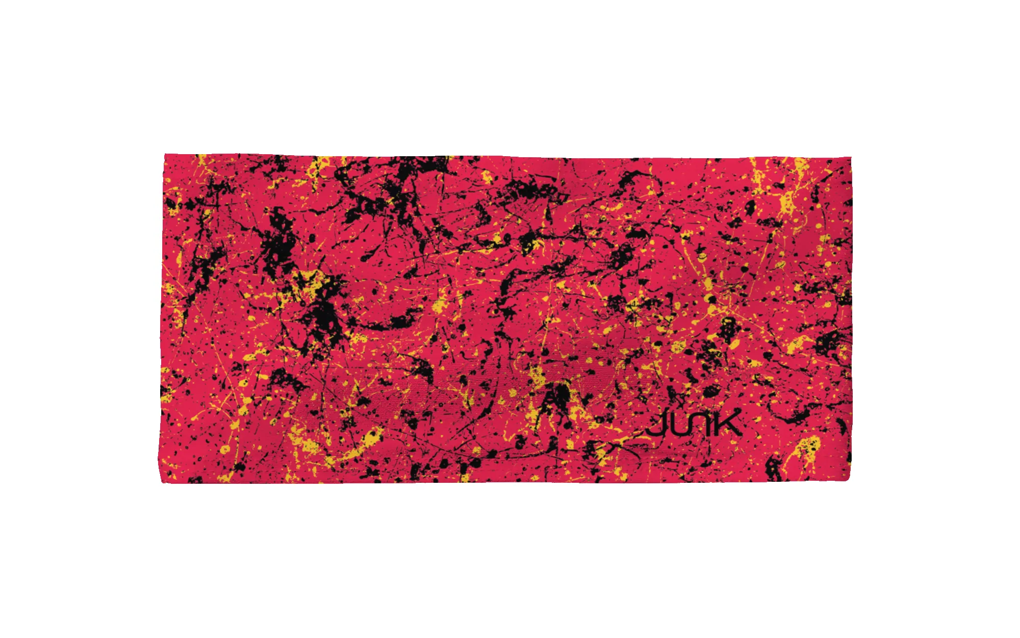 Red Gold Black Splatter Big Bang Lite Headband sold by JUNK Brands product image thumbnail 3