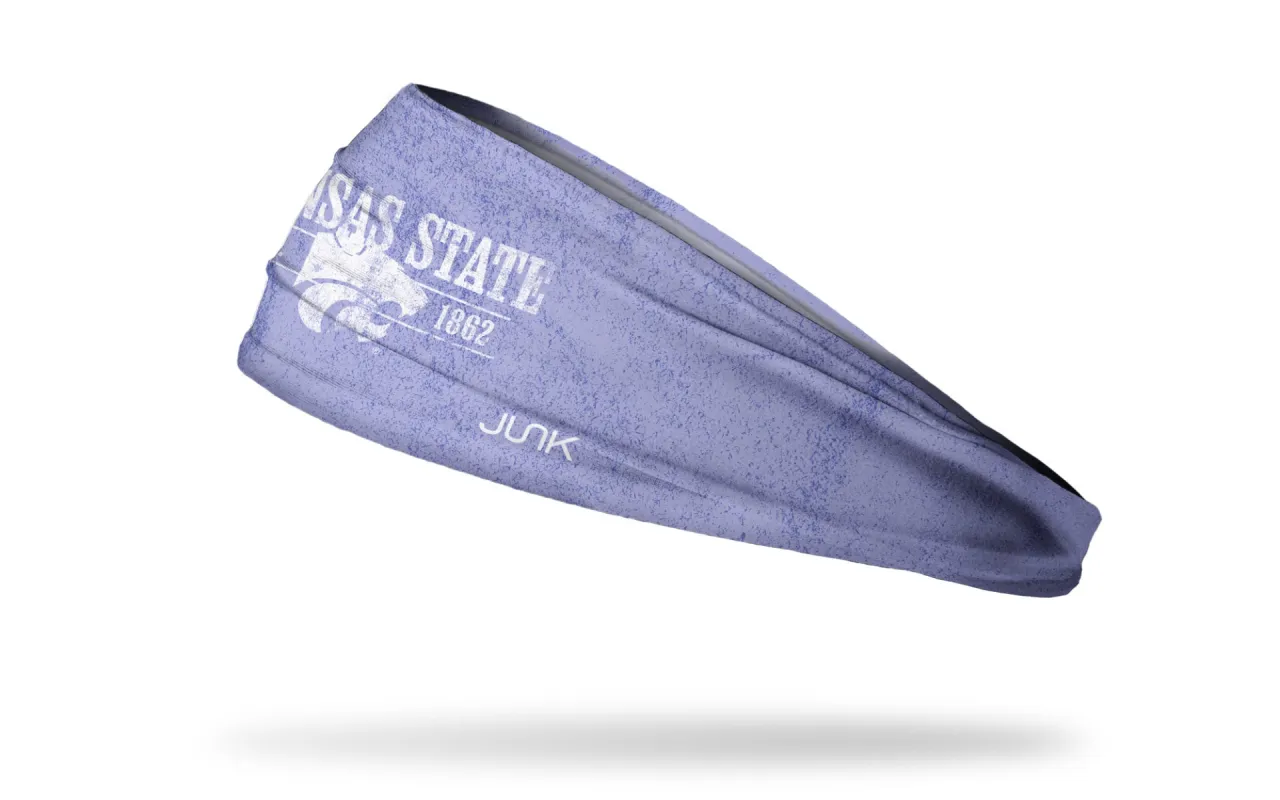 Kansas State University: Vintage Athletic Big Bang Lite Headband sold by JUNK Brands