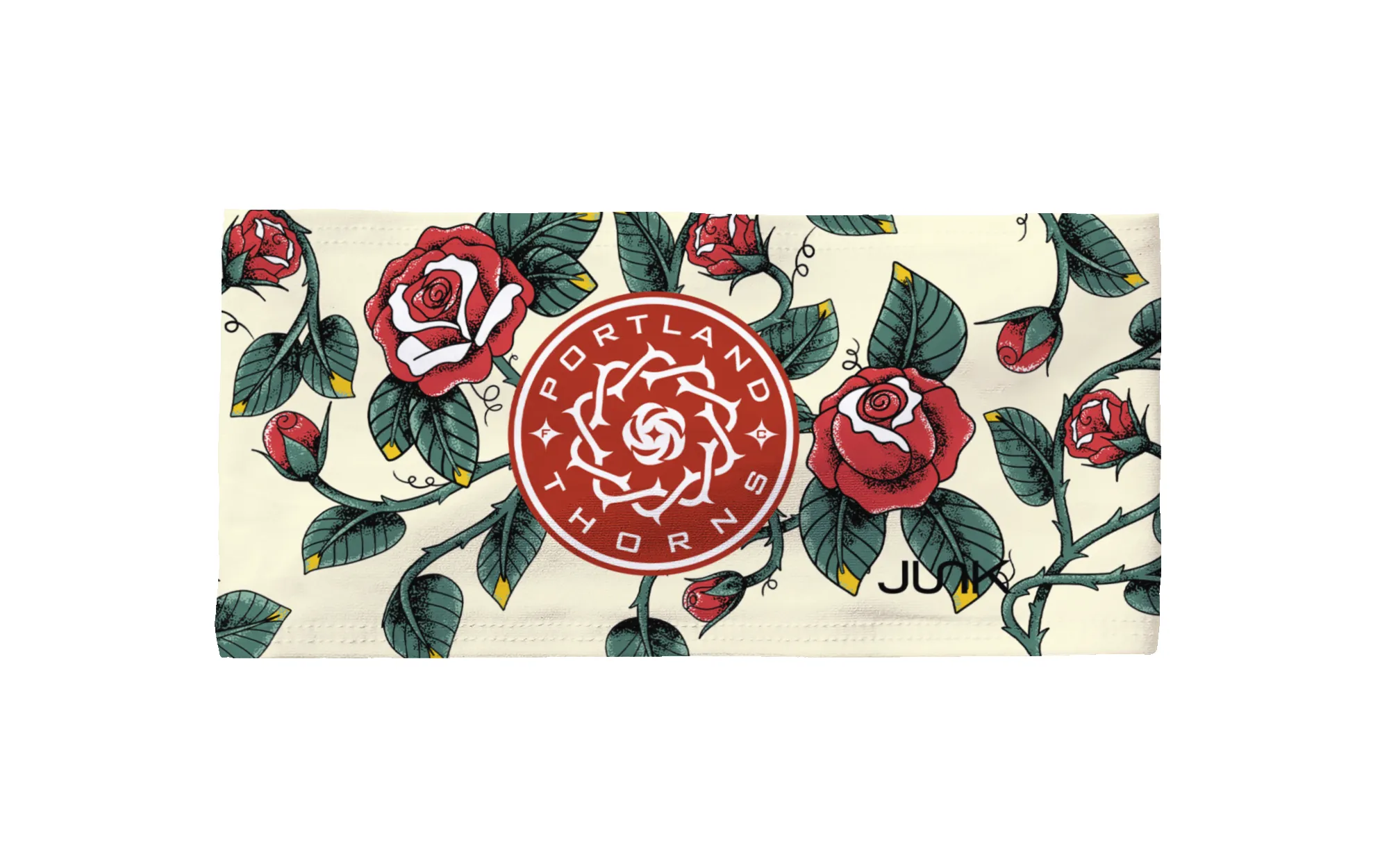 Portland Thorns FC: Rose Tattoo Big Bang Lite Headband sold by JUNK Brands product image thumbnail 3