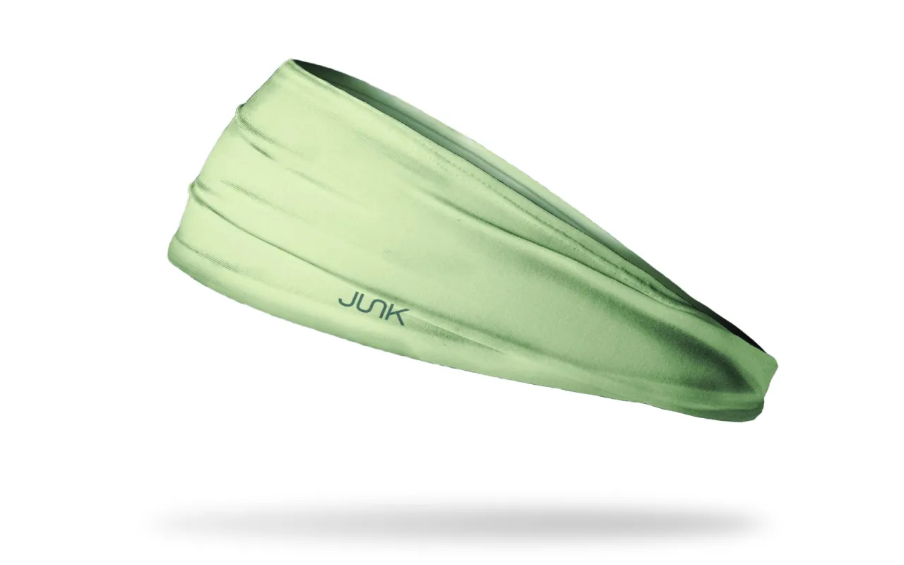 Pastel Green 365 Big Bang Lite Headband sold by JUNK Brands