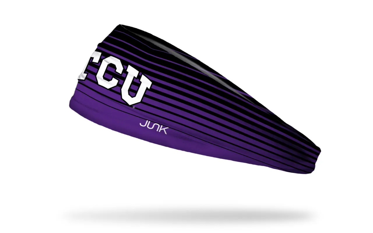 TCU: Gradient Stripe Big Bang Lite Headband sold by JUNK Brands