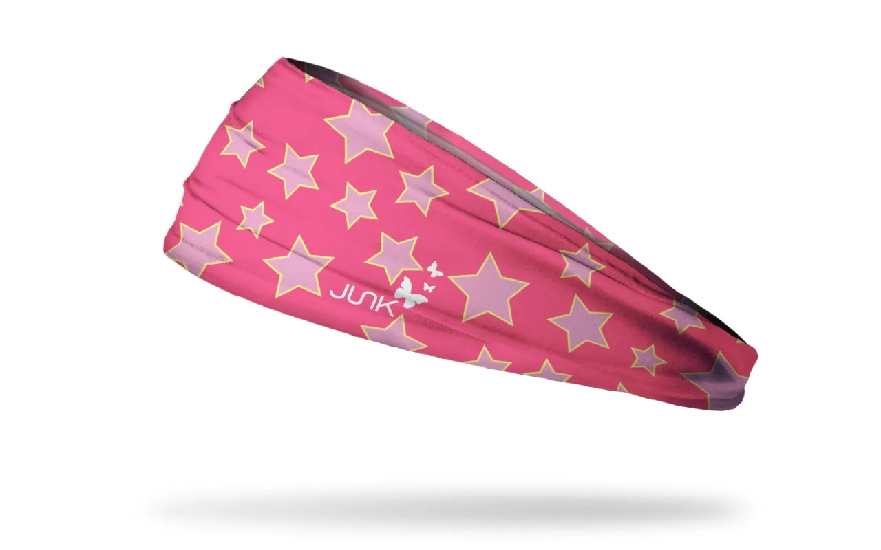 Brittany Allen: Barbara Big Bang Lite Headband sold by JUNK Brands