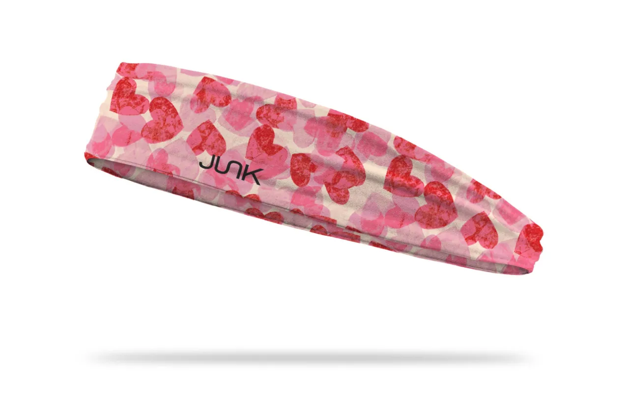 Confetti Hearts Infinity Headband sold by JUNK Brands