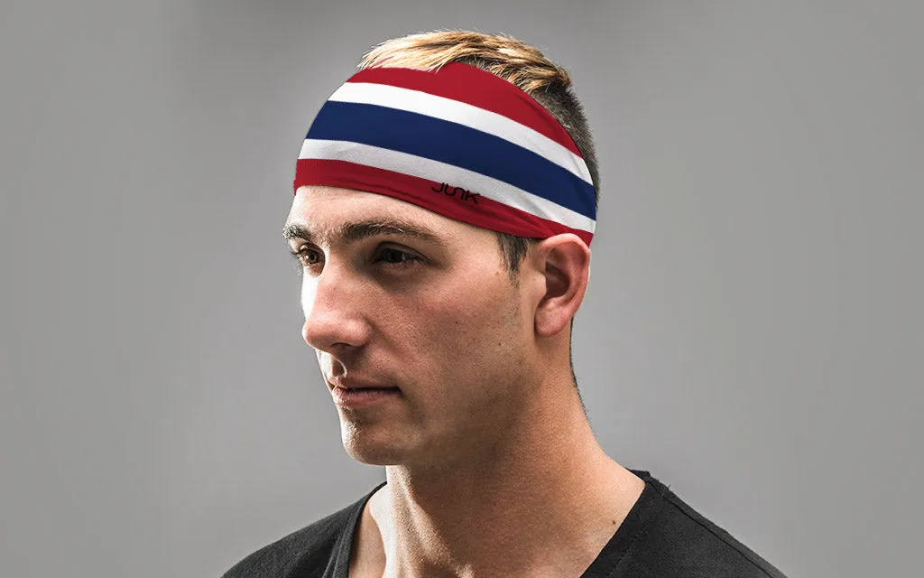 Thailand Flag Big Bang Lite Headband sold by JUNK Brands product image thumbnail 4