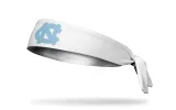 University of North Carolina: Logo White Flex Tie Headband sold by JUNK Brands