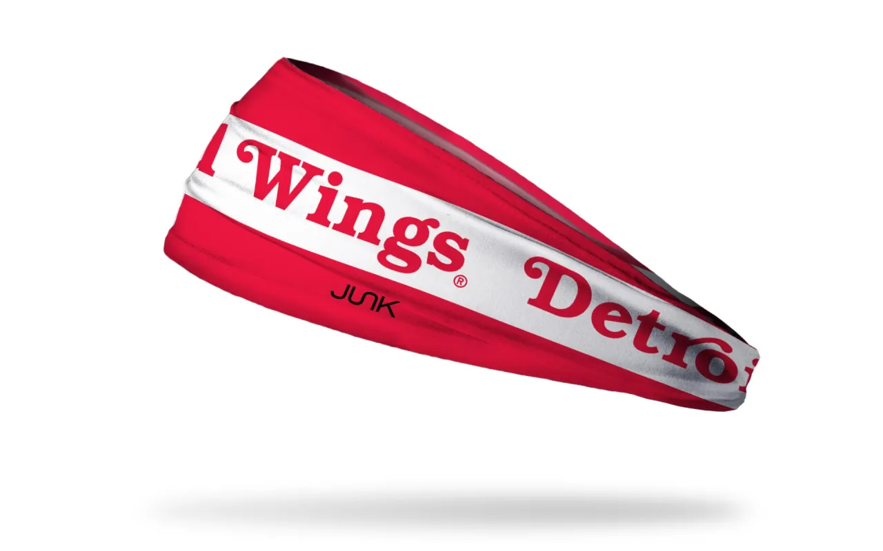 Detroit Red Wings: Game On Big Bang Lite Headband sold by JUNK Brands
