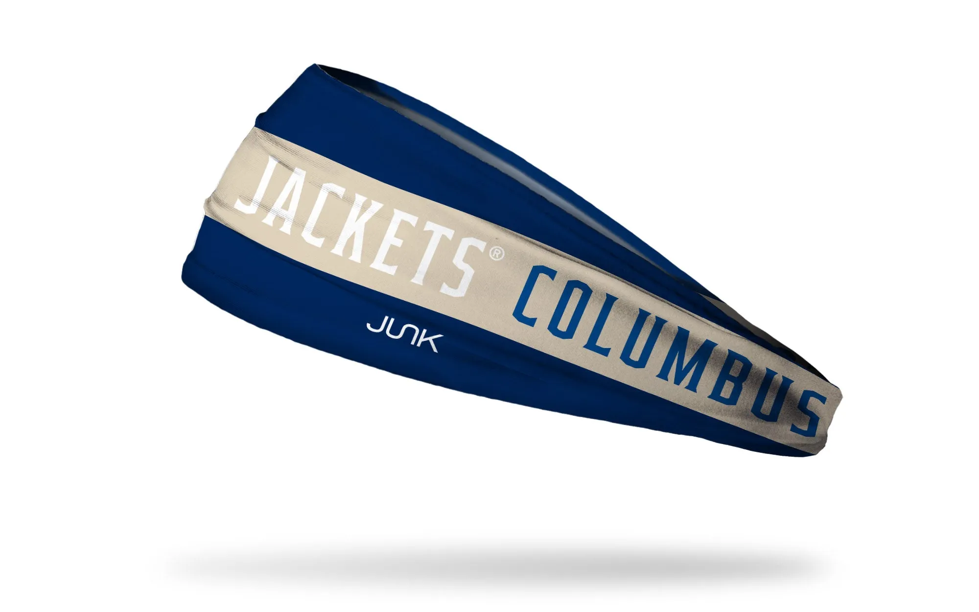 Columbus Blue Jackets: Game On Big Bang Lite Headband sold by JUNK Brands