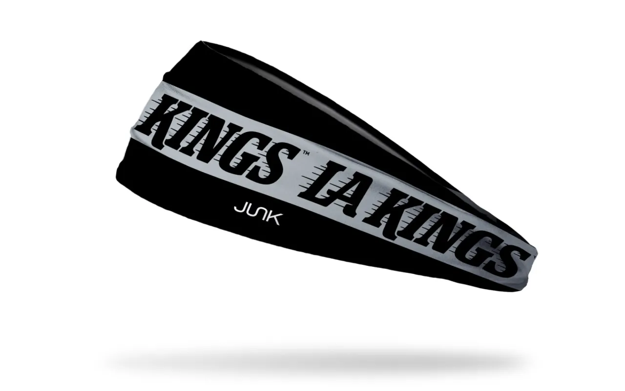 Los Angeles Kings: Game On Big Bang Lite Headband sold by JUNK Brands