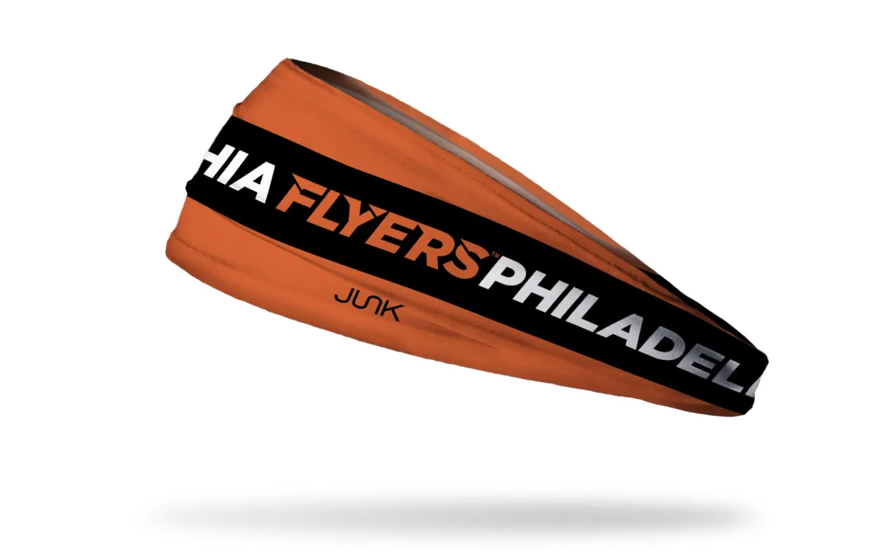 Philadelphia Flyers: Game On Big Bang Lite Headband sold by JUNK Brands