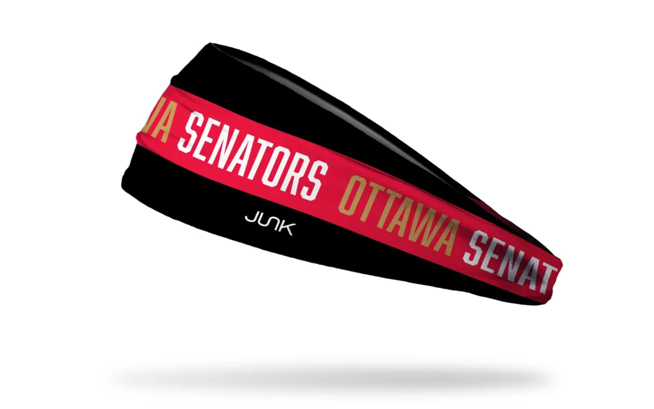 Ottawa Senators: Game On Big Bang Lite Headband sold by JUNK Brands