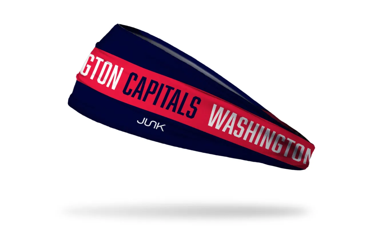 Washington Capitals: Game On Big Bang Lite Headband sold by JUNK Brands