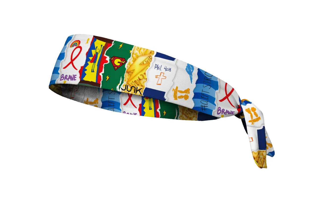 CCA Courage Flex Tie Headband sold by JUNK Brands