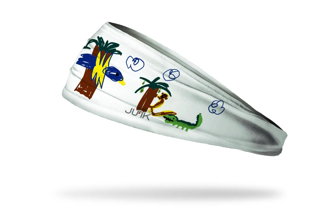 Collins' Palm Power Big Bang Lite Headband sold by JUNK Brands