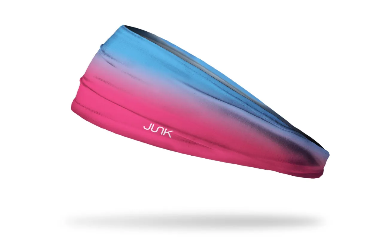 Ribbie Blue Big Bang Lite Headband sold by JUNK Brands