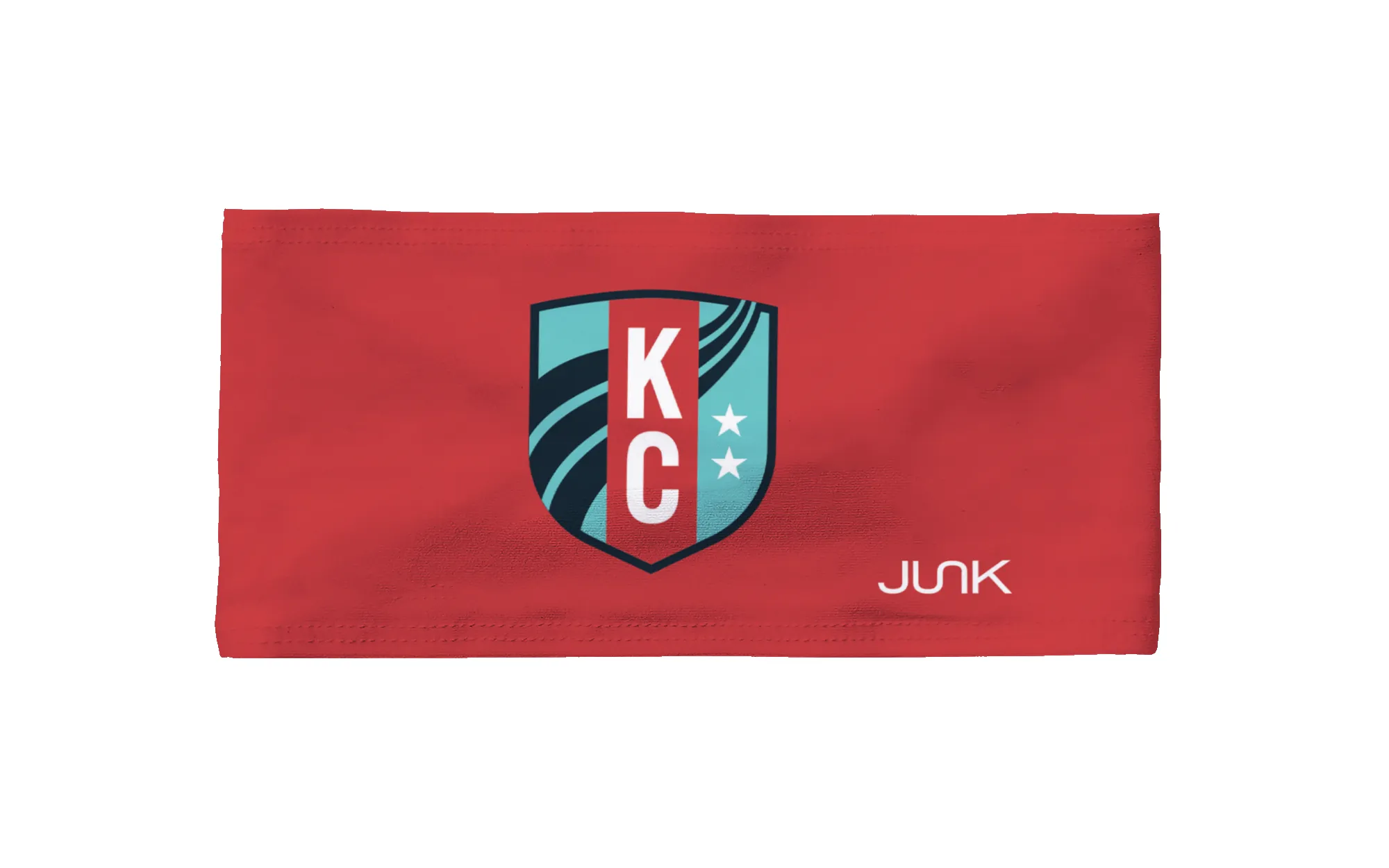 KC Current: Solid Red Big Bang Lite Headband sold by JUNK Brands product image thumbnail 3