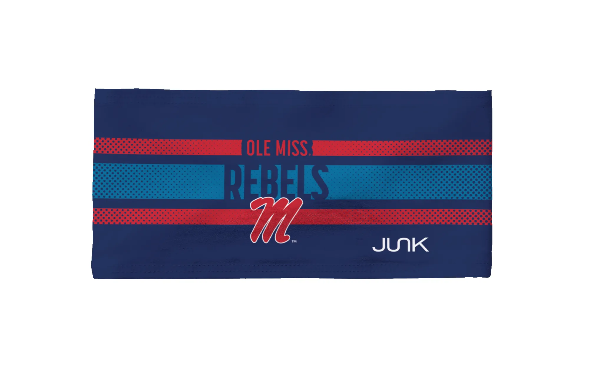 University of Mississippi: Faded Stripe Big Bang Lite Headband sold by JUNK Brands product image thumbnail 3