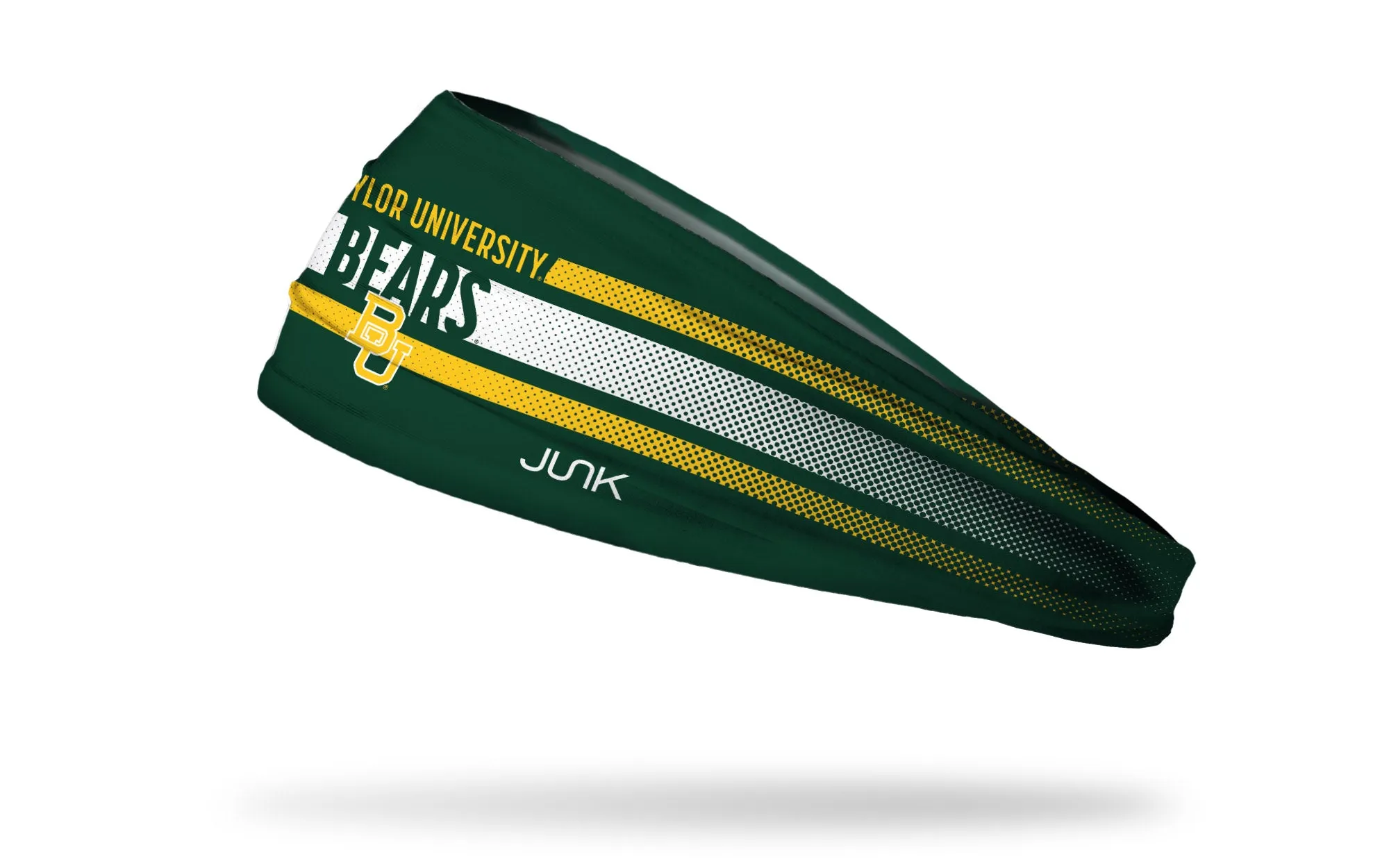 Baylor University: Faded Stripe Big Bang Lite Headband sold by JUNK Brands