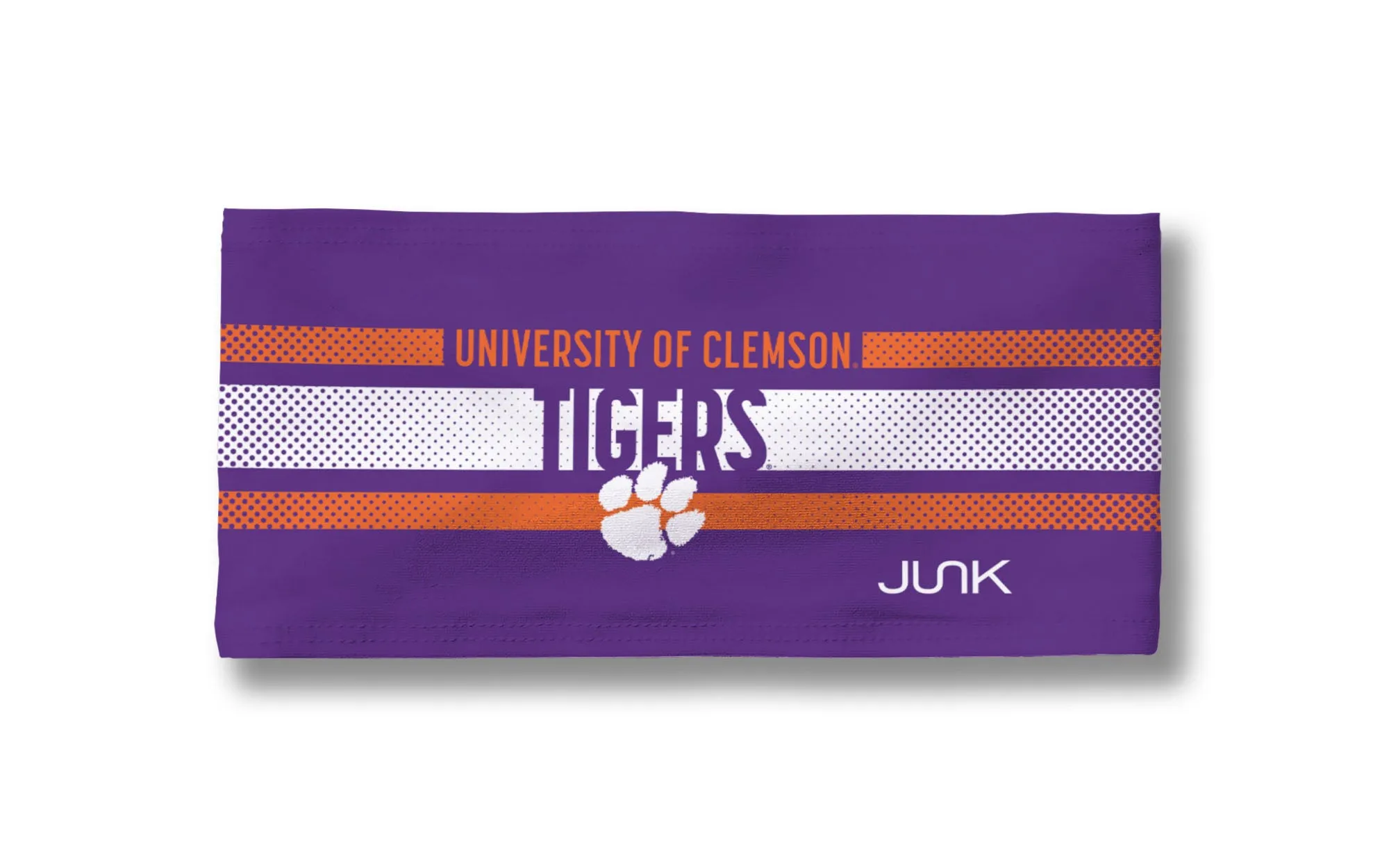 Clemson University: Faded Stripe Big Bang Lite Headband sold by JUNK Brands product image thumbnail 3