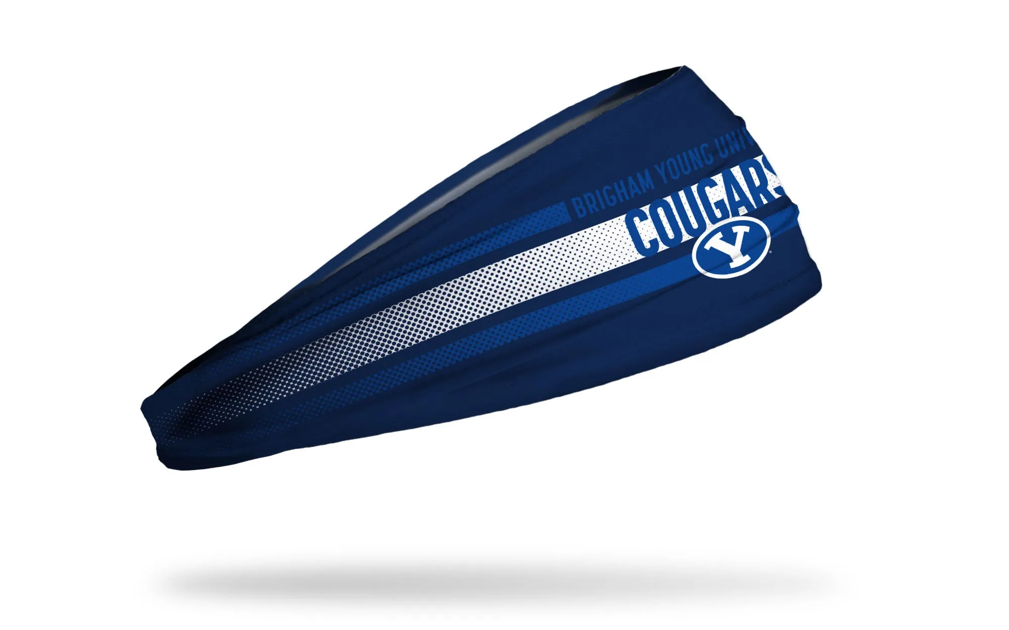 Brigham Young University: Faded Stripe Big Bang Lite Headband sold by JUNK Brands product image thumbnail 2
