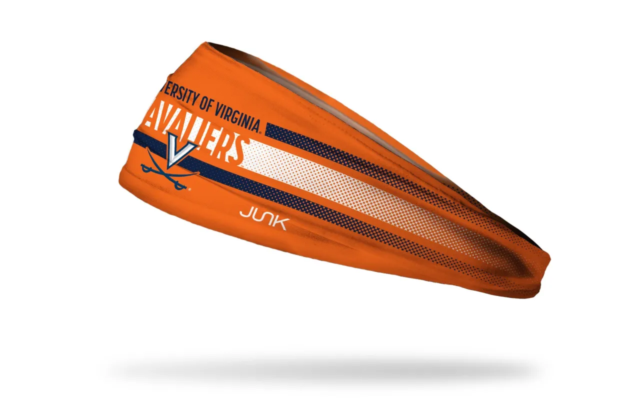 University of Virginia: Faded Stripe Big Bang Lite Headband sold by JUNK Brands