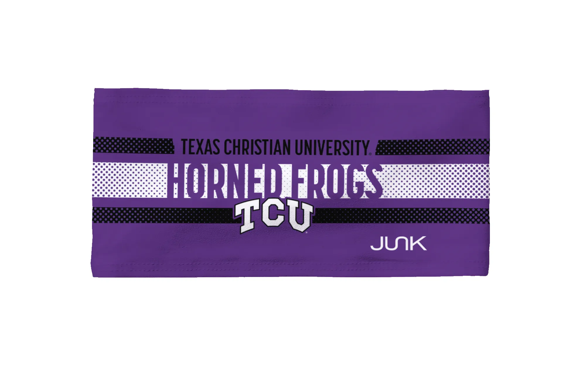 Texas Christian University: Faded Stripe Big Bang Lite Headband sold by JUNK Brands product image thumbnail 3